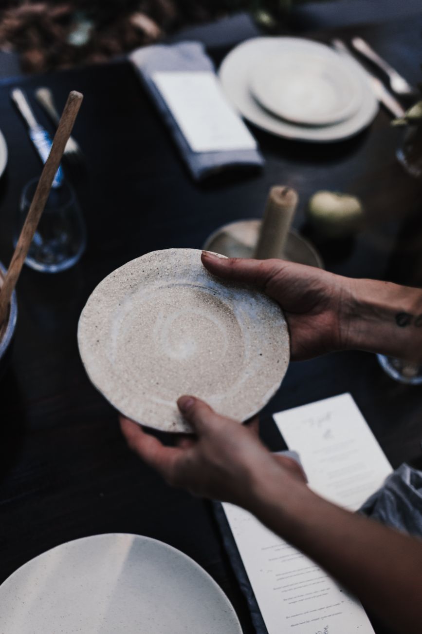 Hand-Thrown Plate